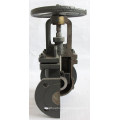 cast steel din non rising stem free sample of gost gate valve with drawing